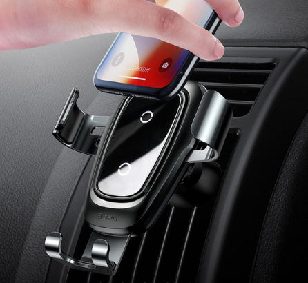 Compatible With Applicable To X Mobile Phone Car Wireless Charger Metal Gravity Bracket Wireless Charger