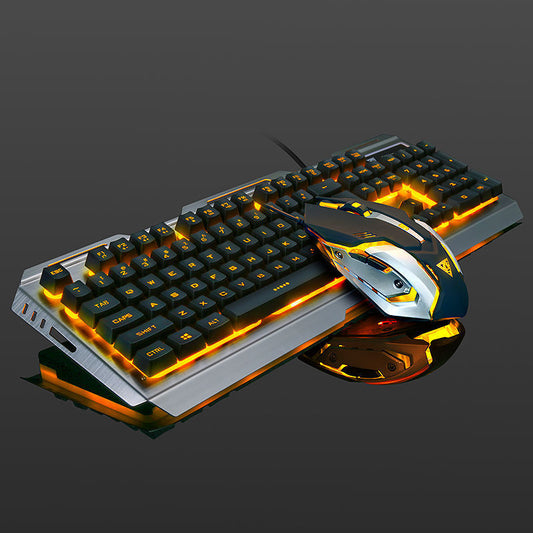 New game luminous keyboard mouse set