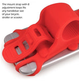 Silicone bicycle mobile phone bracket motorcycle shockproof anti-shake car bracket