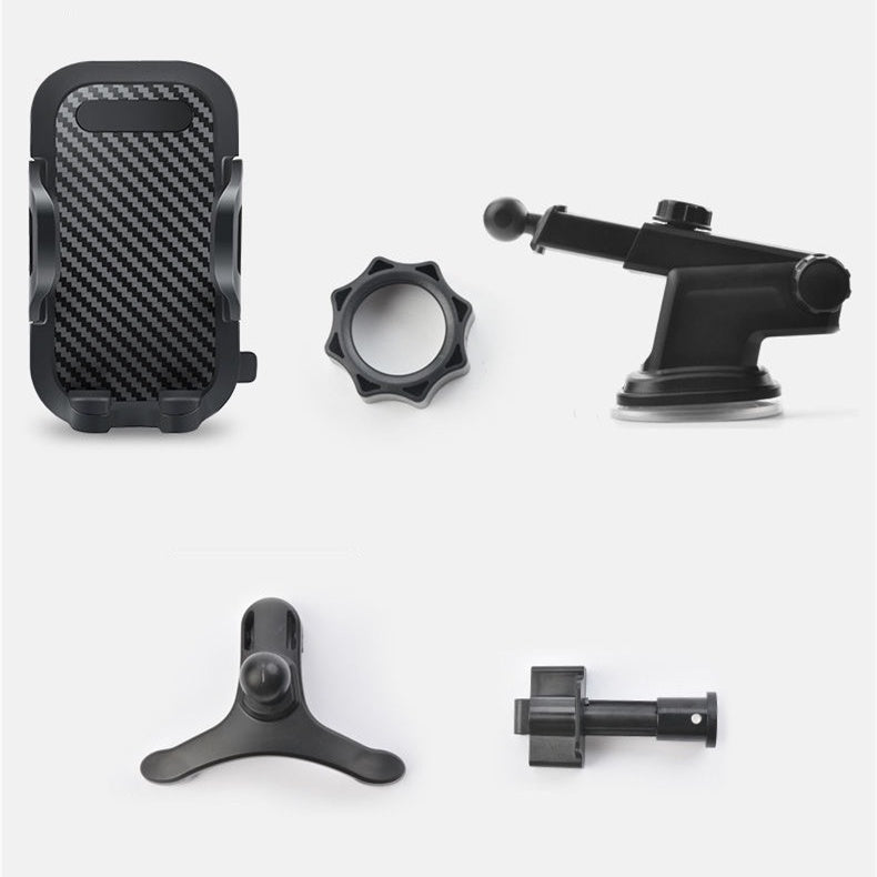 Car mobile phone carbon fiber bracket
