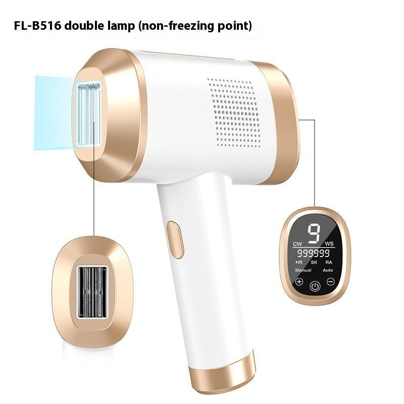 Electric Hair Household Body Rejuvenation Double Tube Hair Removal Device