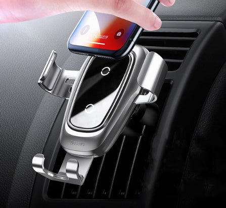 Compatible With  Applicable To X Mobile Phone Car Wireless Charger Metal Gravity Bracket Wireless Charger