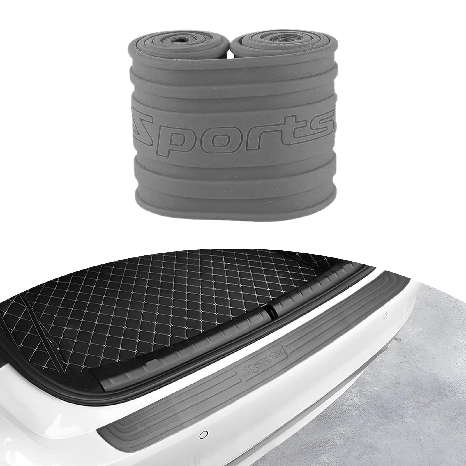 Car Trunk Threshold Bar Bumper Rear Screen Protector