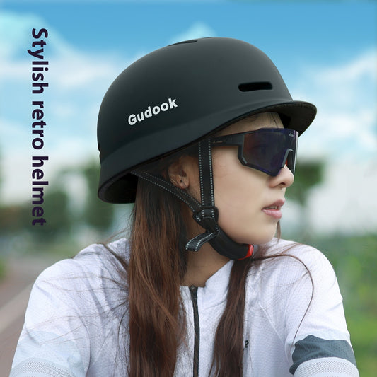 City Commuter Bicycle Riding Retro Helmet Skateboard Outdoor Sports Helmet