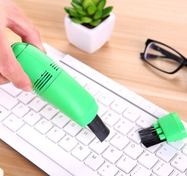 Micro Vacuum Cleaner Mini Laptop Handheld Cleaning Brush Usb Wiring Keyboard Dusting Brush
