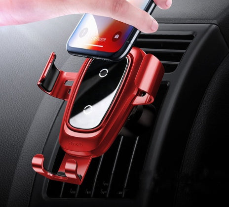 Compatible With  Applicable To X Mobile Phone Car Wireless Charger Metal Gravity Bracket Wireless Charger