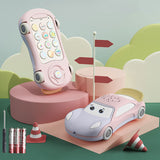 Telephone Toys Juguetes Bebe with Luminous Projector Learning Toy Car