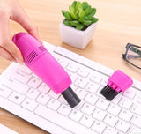 Micro Vacuum Cleaner Mini Laptop Handheld Cleaning Brush Usb Wiring Keyboard Dusting Brush