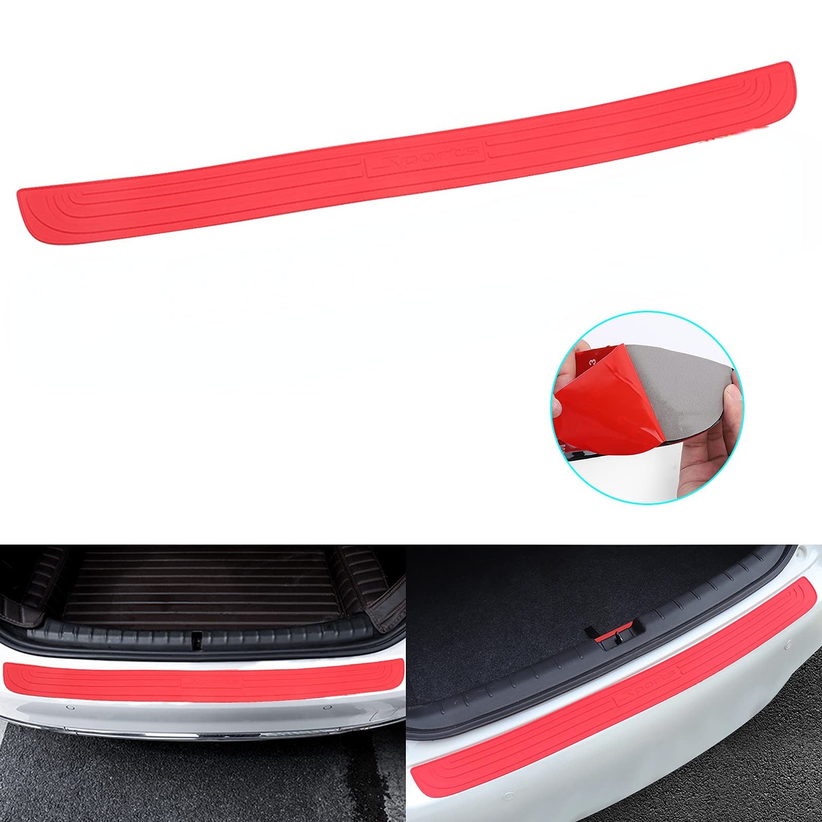 Car Trunk Threshold Bar Bumper Rear Screen Protector