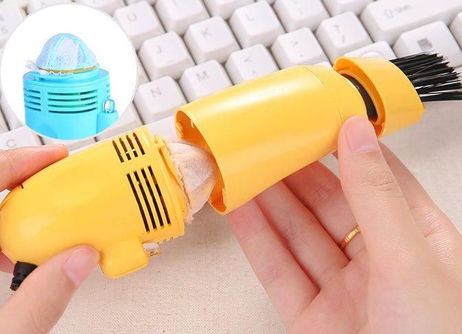 Micro Vacuum Cleaner Mini Laptop Handheld Cleaning Brush Usb Wiring Keyboard Dusting Brush