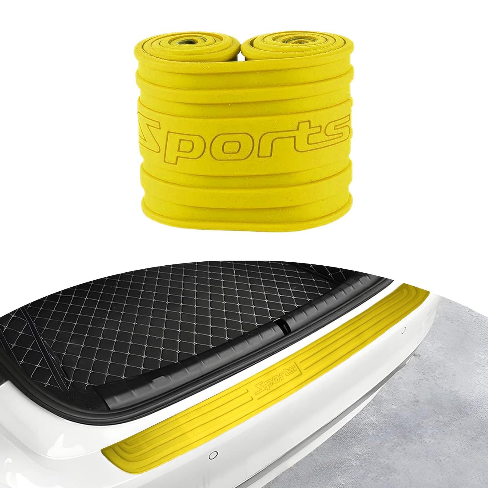 Car Trunk Threshold Bar Bumper Rear Screen Protector