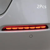 Car Modified Rear Bumper Lights Turn To Streamer Function