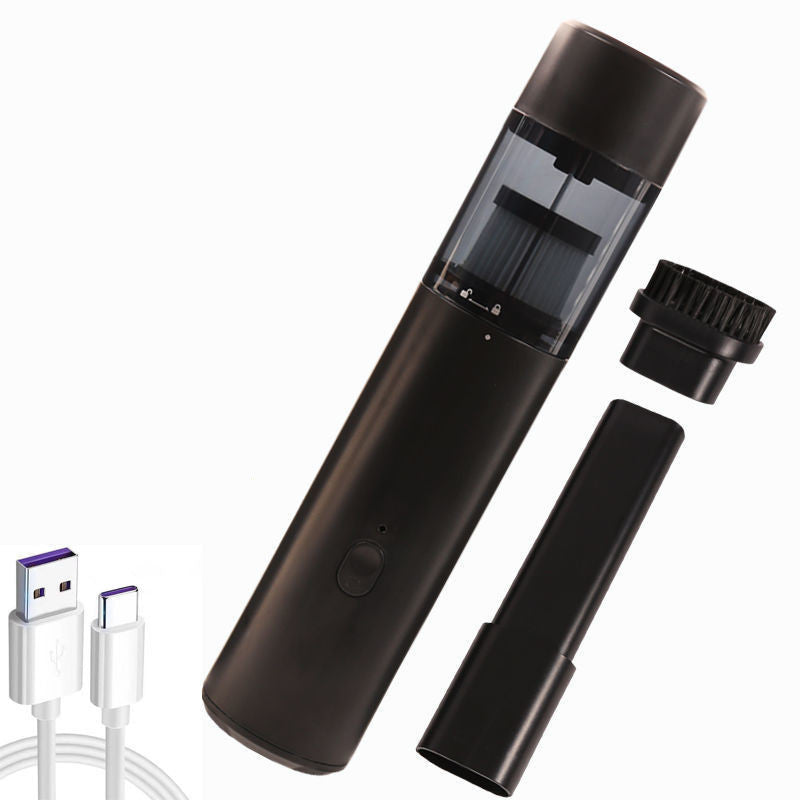 High-power And Powerful Mini Car Vacuum Cleaner Wireless Charging For Household Use In The Car