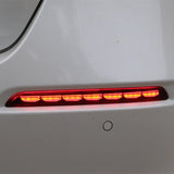 Car Modified Rear Bumper Lights Turn To Streamer Function