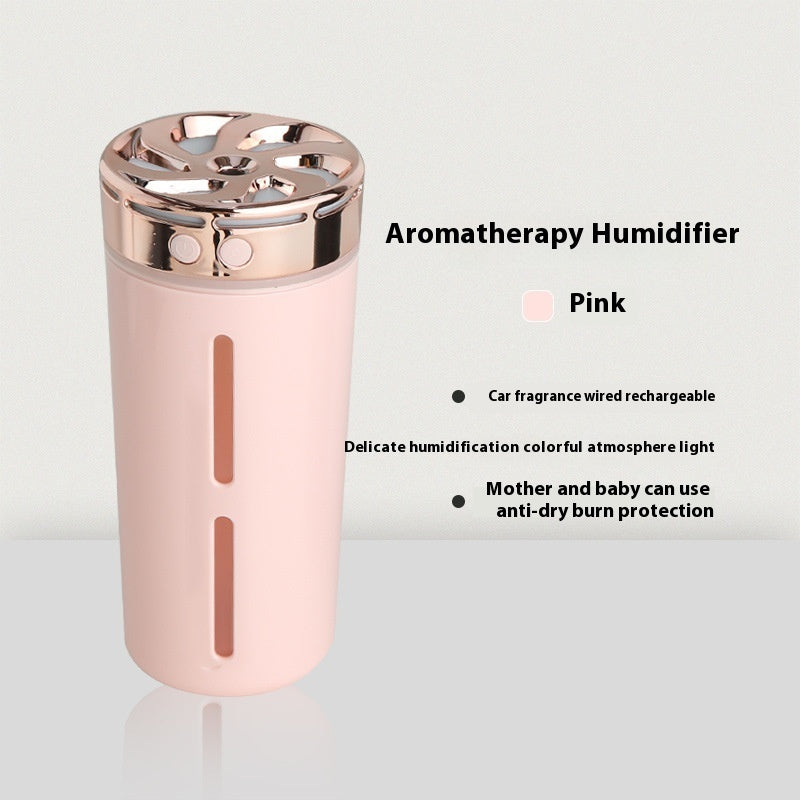 Car Humidifier Aroma Diffuser Ambience Light