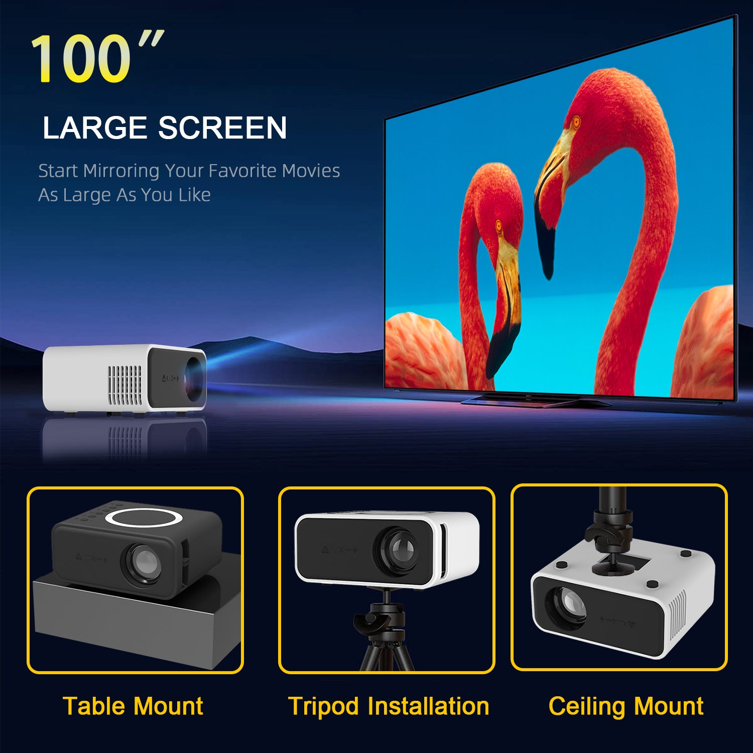 YT300 Mobile Video Projector