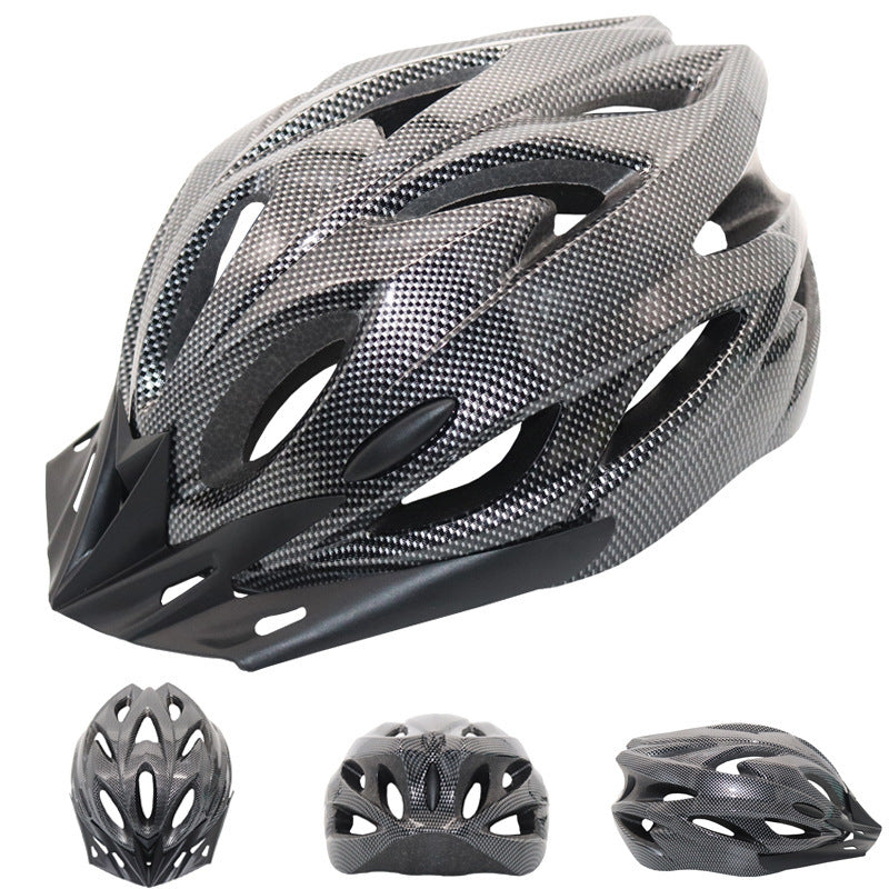 Bicycle Helmet Cycling Bicycle Over Light Type Highway Mountain Bicycle Integrated Into Male Female Cap