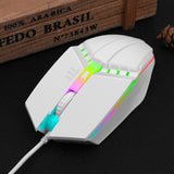 Wired Mouse Usb Glowing Computer Competitive Game