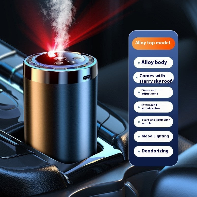Car Intelligent Aromatic Diffuser Car Perfume Decoration Humidifier